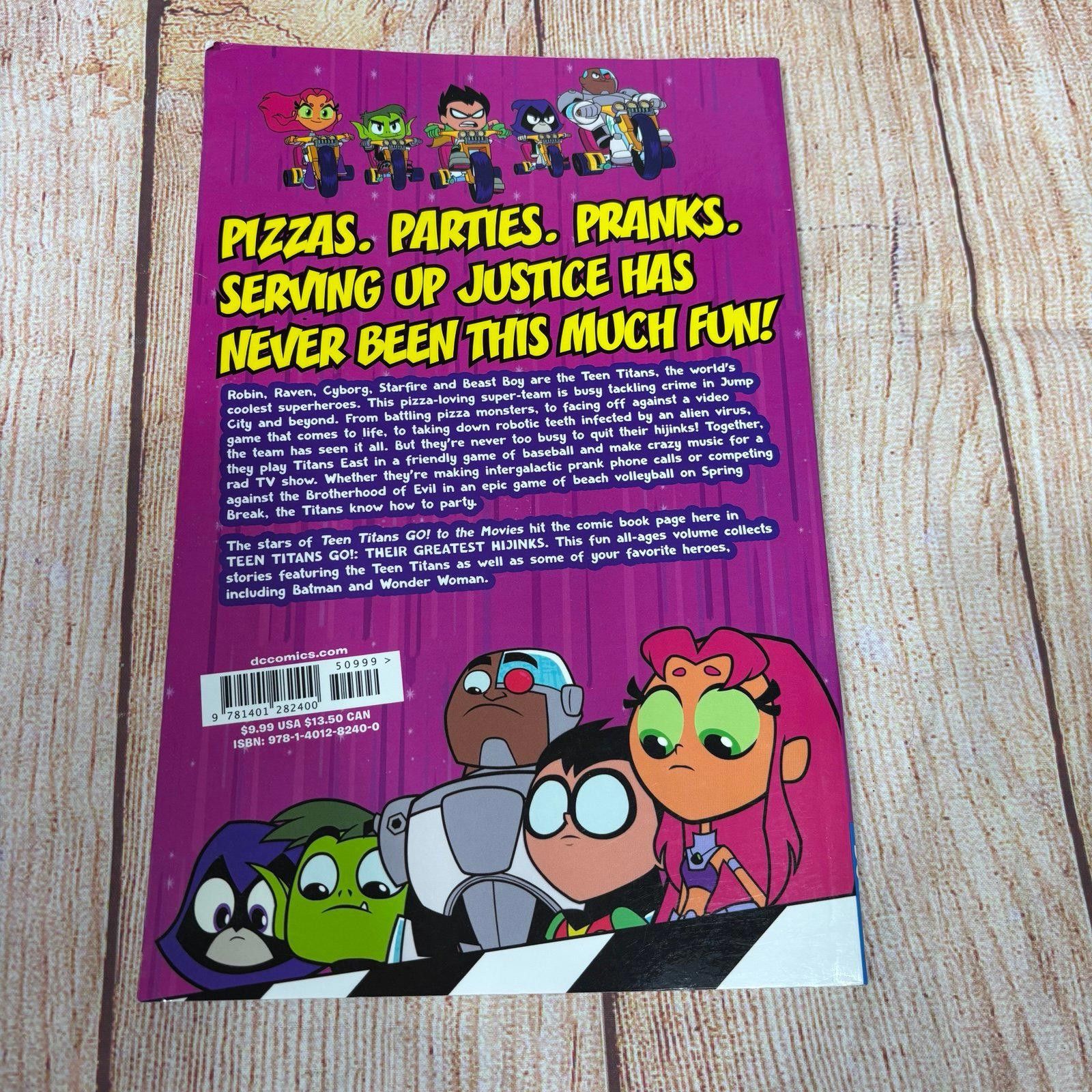 Other Teen Titans Go! Their Greatest Hijinks Comic Book Size ONE SIZE - 2 Thumbnail