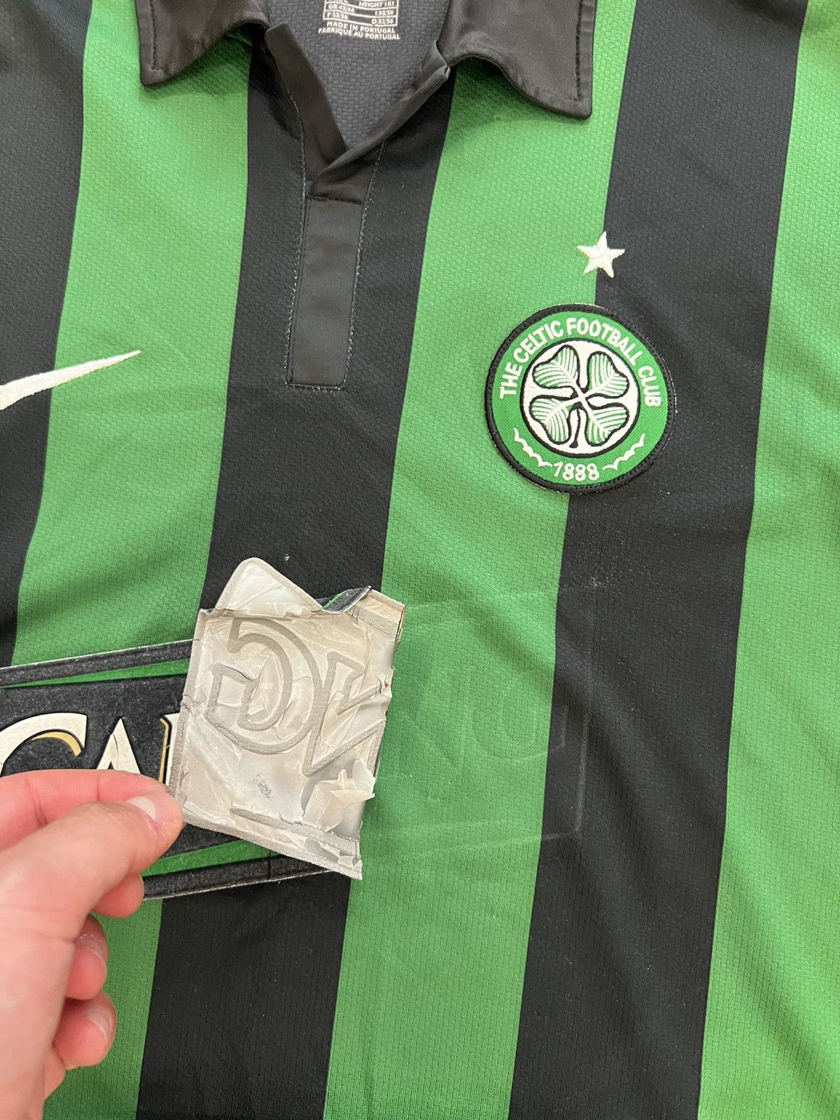 Nike 🩸RARE🩸Nike Celtic Vintage 2006/2007 Jersey Size US L / EU 52-54 / 3 - 5 Thumbnail