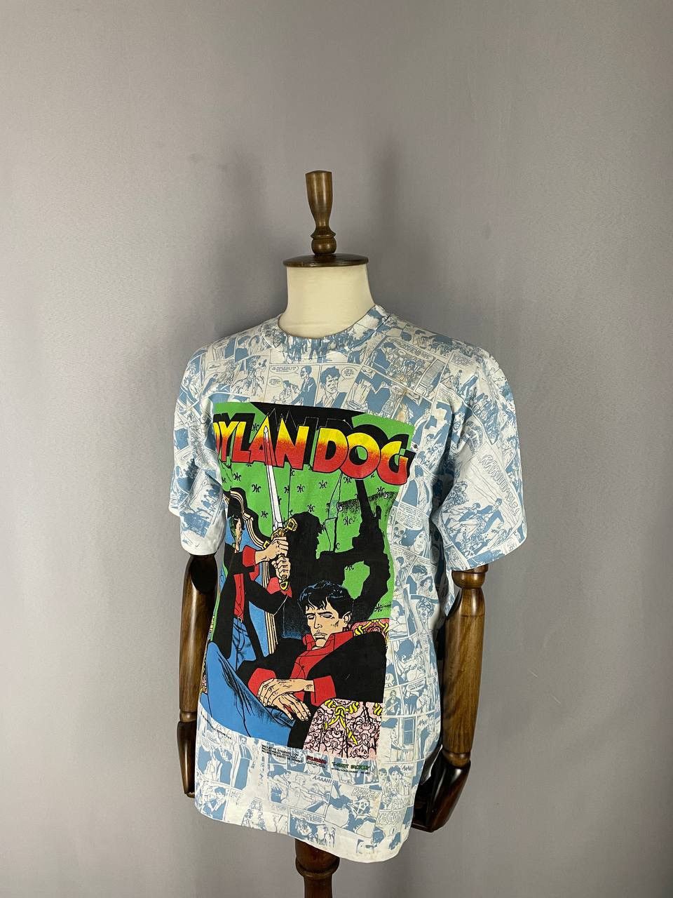 Vintage Dylan Dog Tee T Shirt Vintage 1992 Size US XL / EU 56 / 4 - 1 Thumbnail