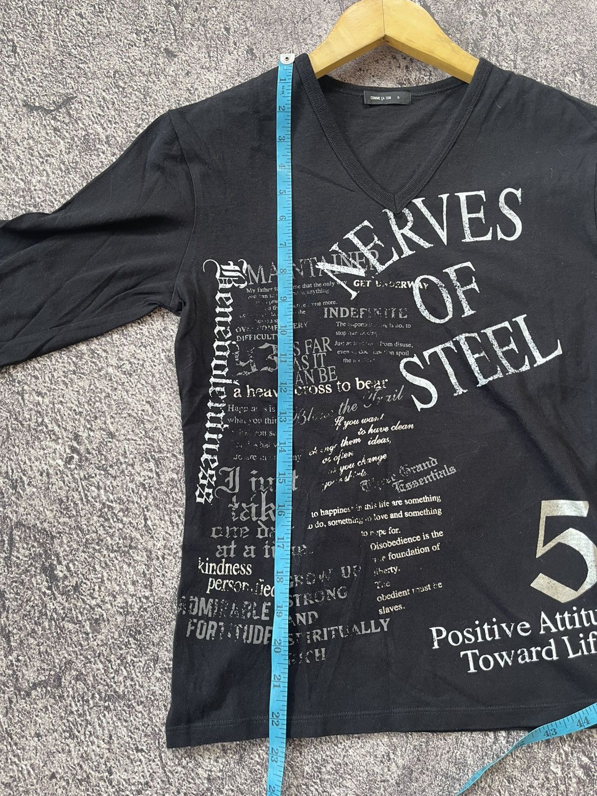 Japanese Brand Y2k Comme ca ism ifsixwasnine long sleeve Size US S / EU 44-46 / 1 - 8 Thumbnail