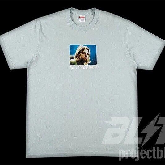 Supreme SS23 SUPREME KURT COBAIN TEE T-SHIRT PALE BLUE S SMALL 2023 Size US S / EU 44-46 / 1 - 1 Thumbnail