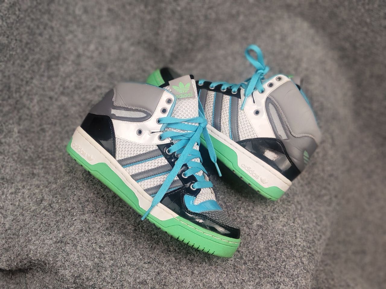 Adidas Vintage Adidas Originals Metro Attitude Hi Sneakers Jeremy Size US 6.5 / EU 39-40 - 4 Thumbnail