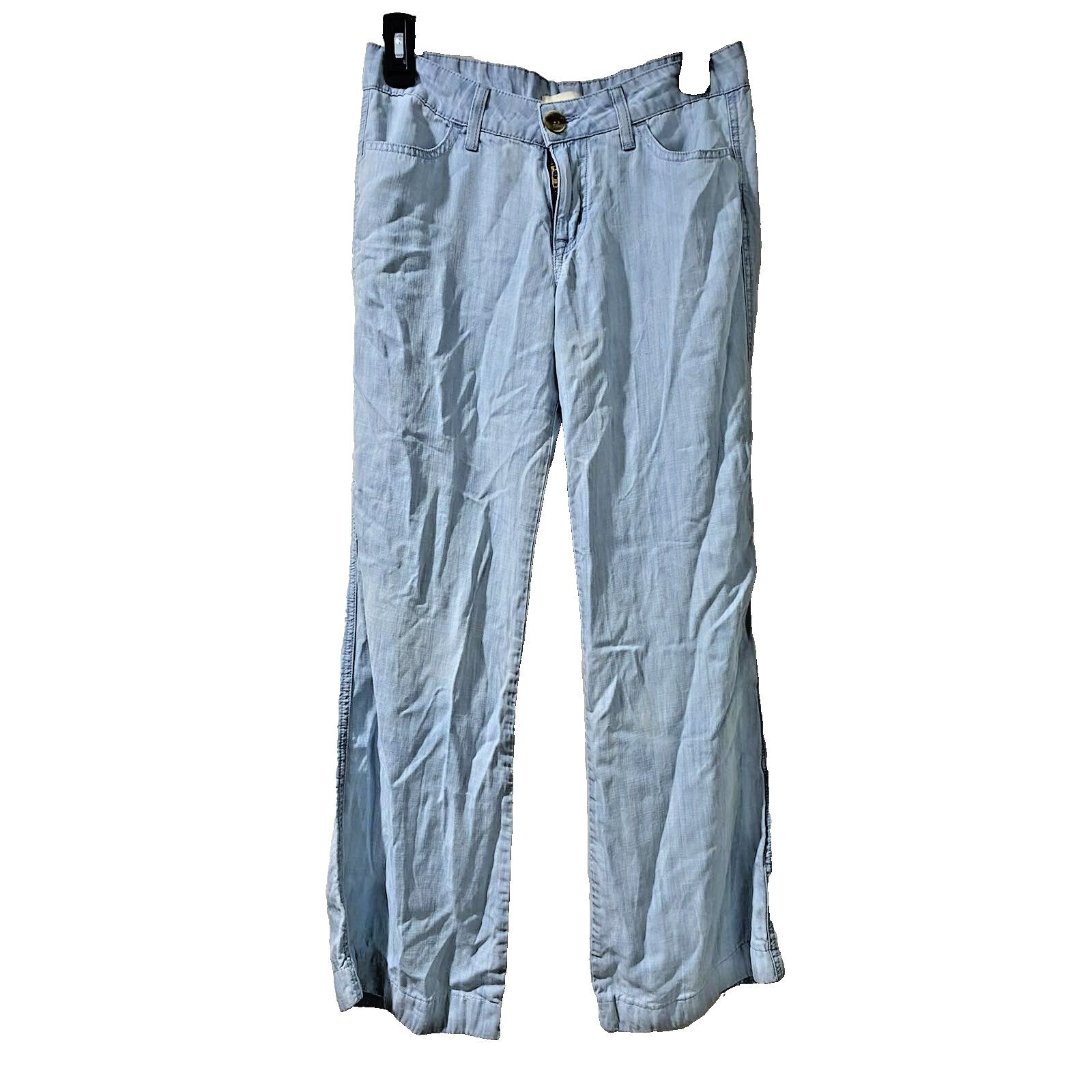Slate & Stone CLOTH AND STONE Women Tencel Brezy Jeans Size 2 Wide A000864 Size 26" / US 2 / IT 38 - 2 Thumbnail