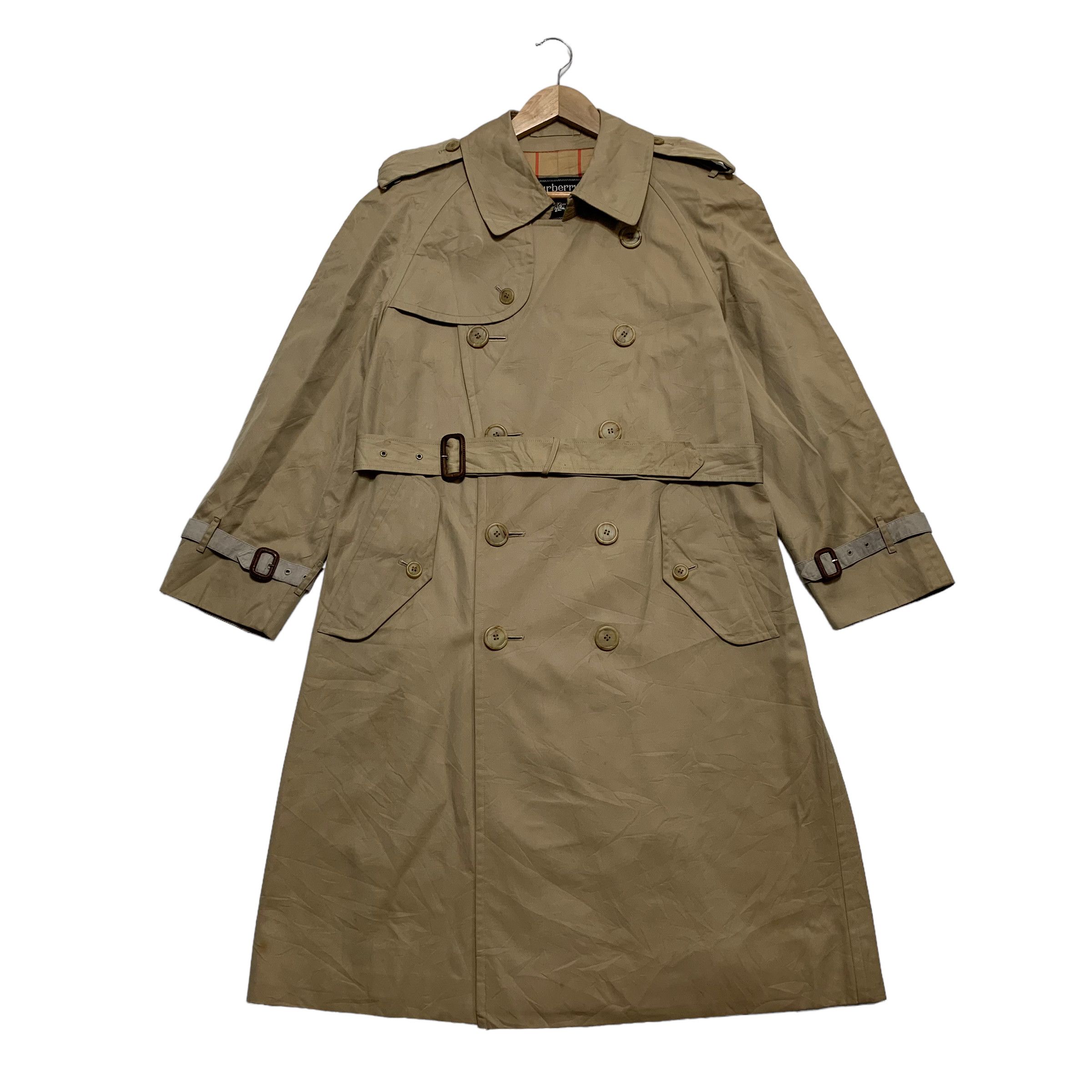 Burberry Burberrys Double Breast Nova Check Trench Coat Size US M / EU 48-50 / 2 - 1 Thumbnail