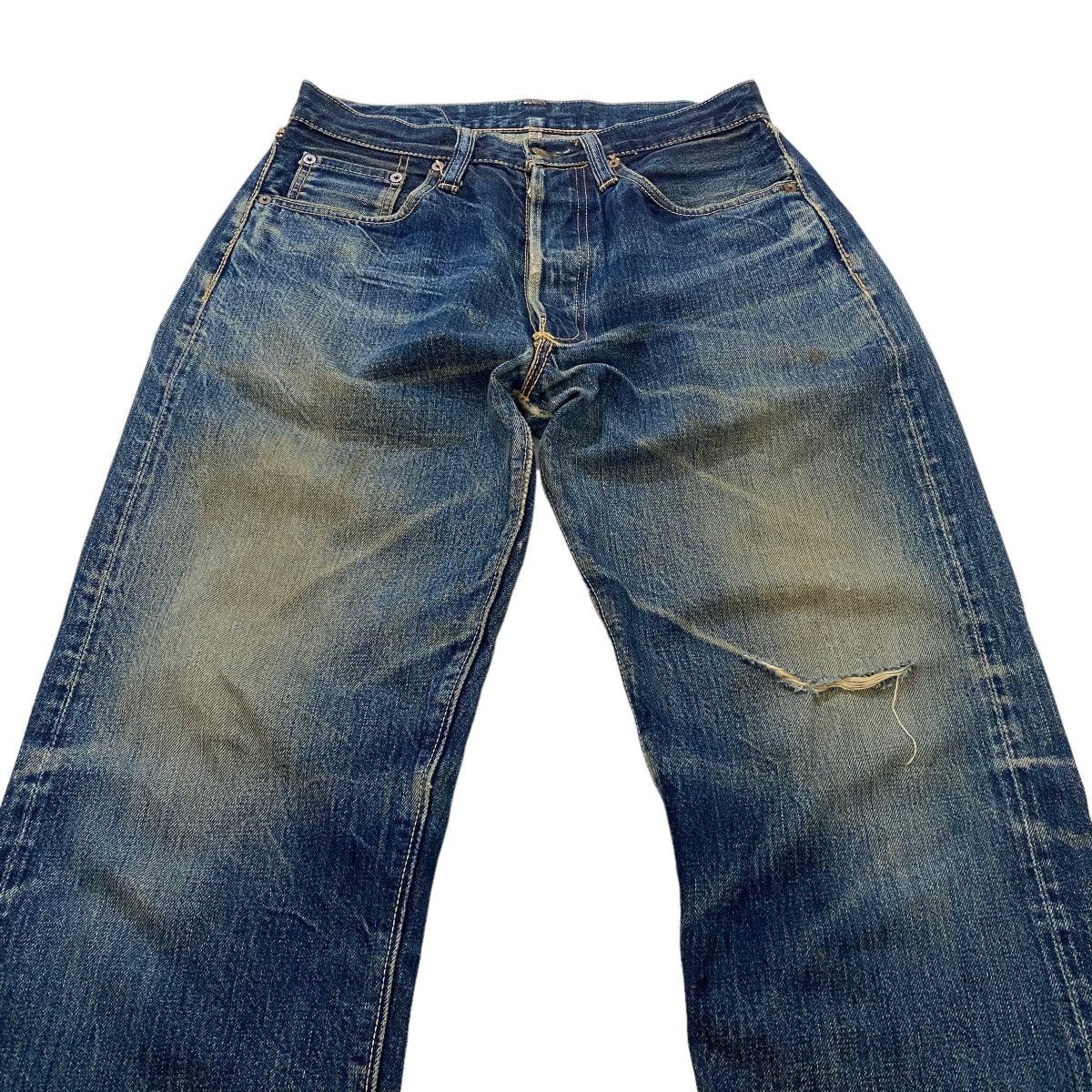 Sugar Cane Last drop✨Lot-065 Sugar Cane & Co Star Jeans selvedge Size US 28 / EU 44 - 4 Thumbnail
