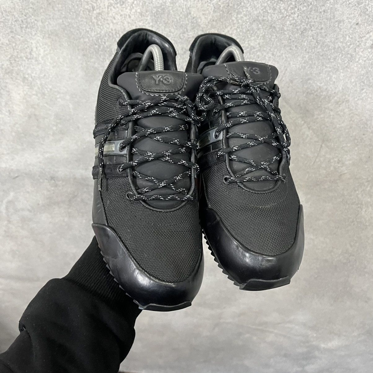 Y-3 Y-3 sneakers Black Size 8.5 Size US 8.5 / EU 41-42 - 2 Thumbnail