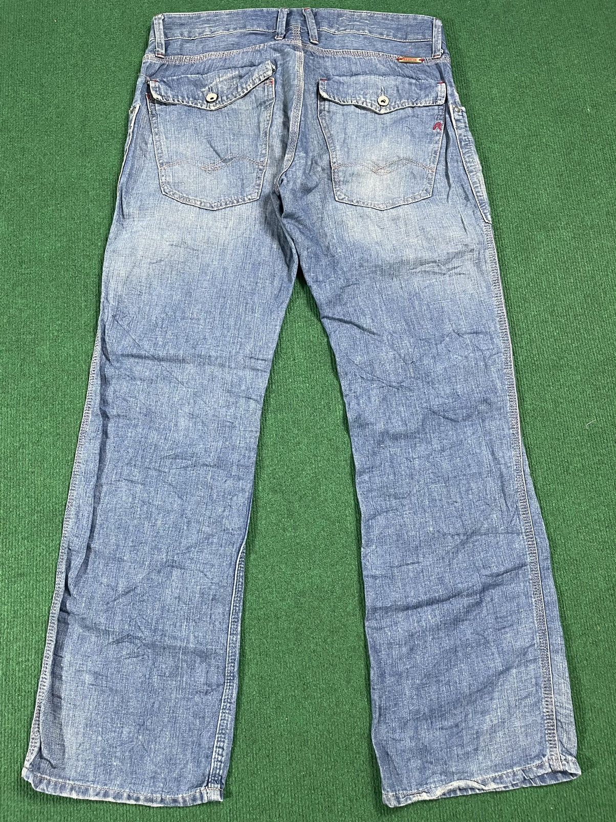Replay Vintage Replay Wide Leg Jeans Size US 34 / EU 50 - 7 Thumbnail