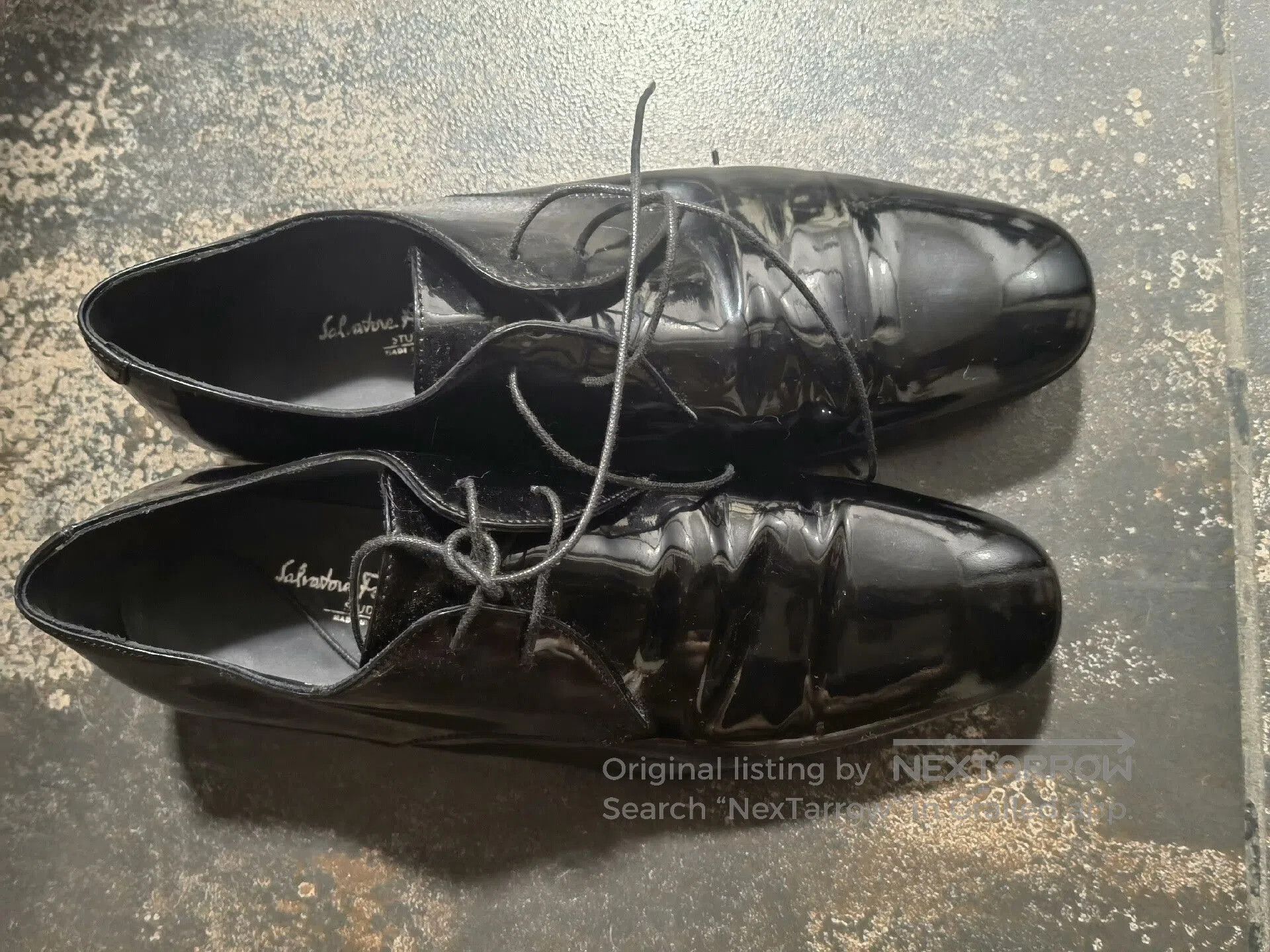 Salvatore Ferragamo Ferragamo Black Men's Dress Shoes. Size US 7.5 / EU 40-41 - 4 Thumbnail