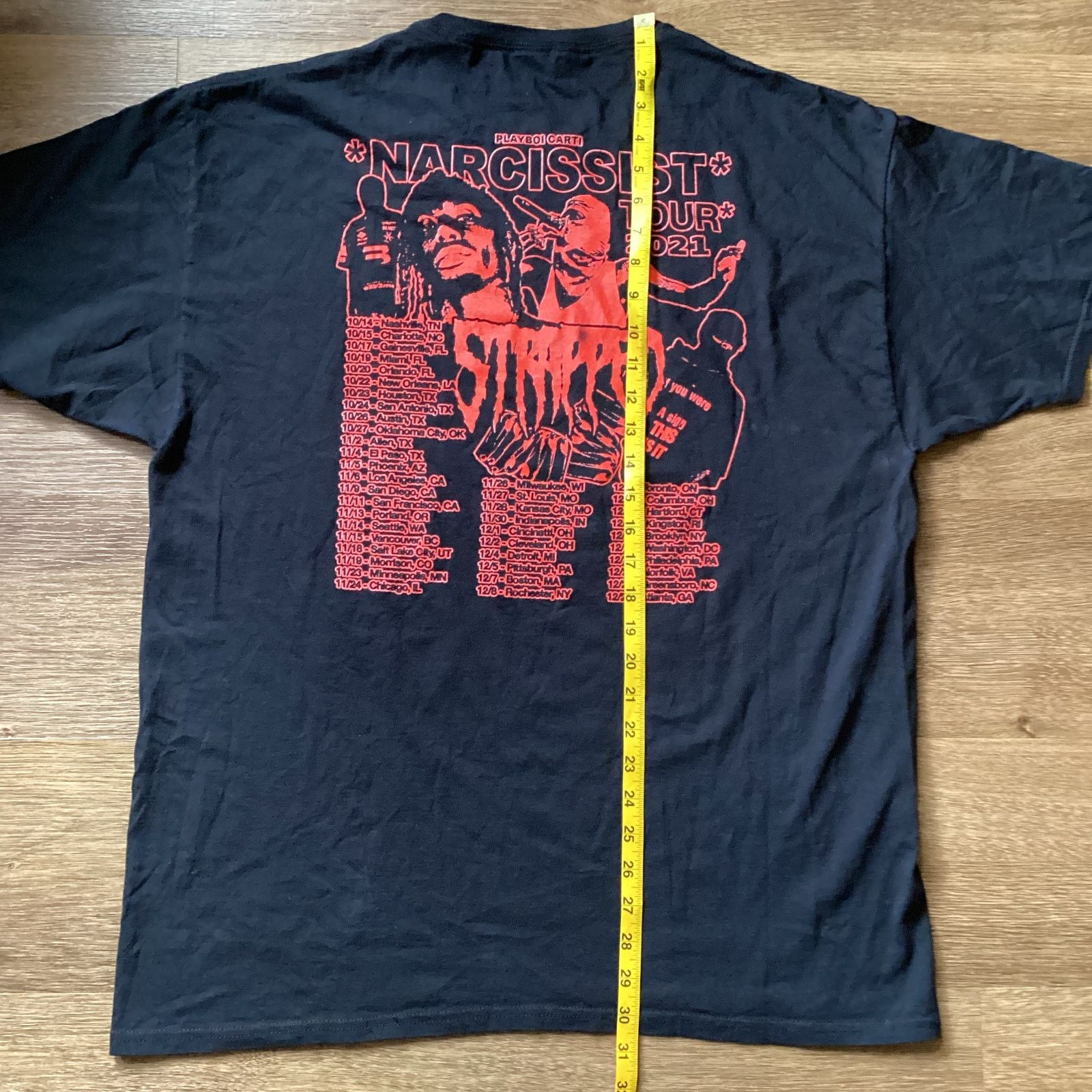 Fruit Of The Loom 2021 Playboi Carti Tour Merch Size US XL / EU 56 / 4 - 4 Thumbnail
