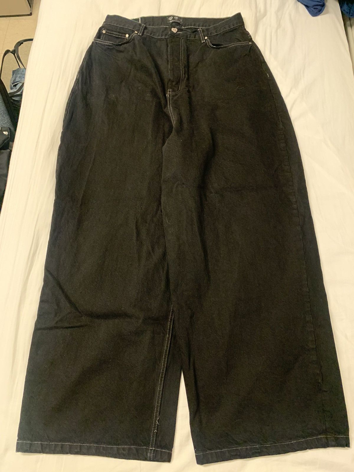 image of Eternal x Vintage Baggy Washed Denim in Black, Men's (Size 36)