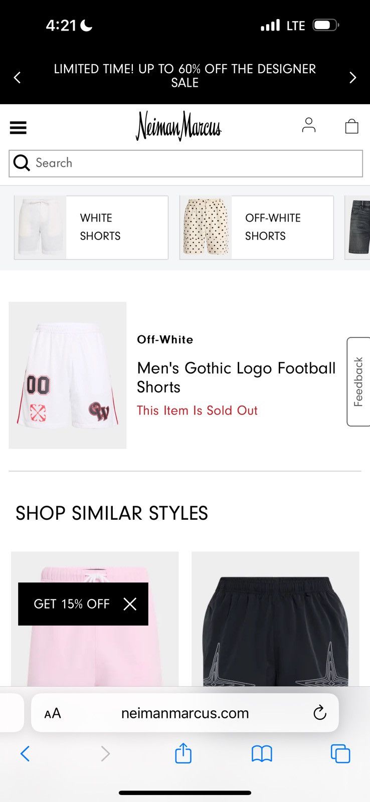 Off-White Off-White Gothic Logo Mesh Jersey and Shorts Set Size XL Size US XL / EU 56 / 4 - 3 Thumbnail