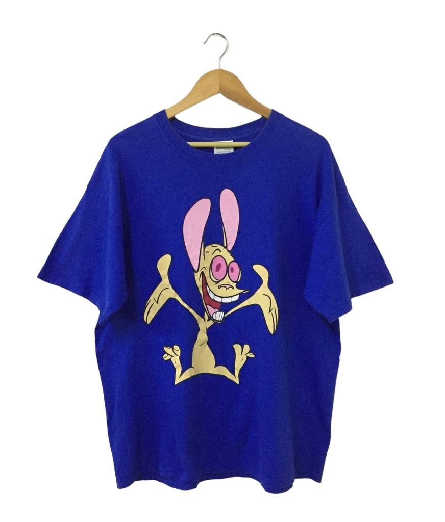 Cartoon Network × Vintage VINTAGE COURAGE THE COWARDLY DOG HORROR ANIMATED TSHIRT Size US XL / EU 56 / 4 - 1 Thumbnail