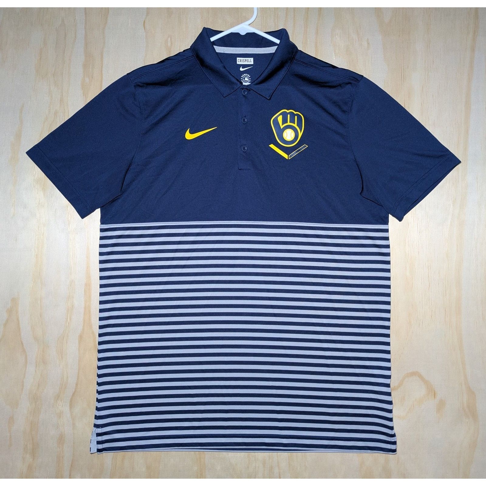 Nike Nike Men's Large Team Issued Milwaukee Brewers Authentic Size US L / EU 52-54 / 3 - 1 Thumbnail