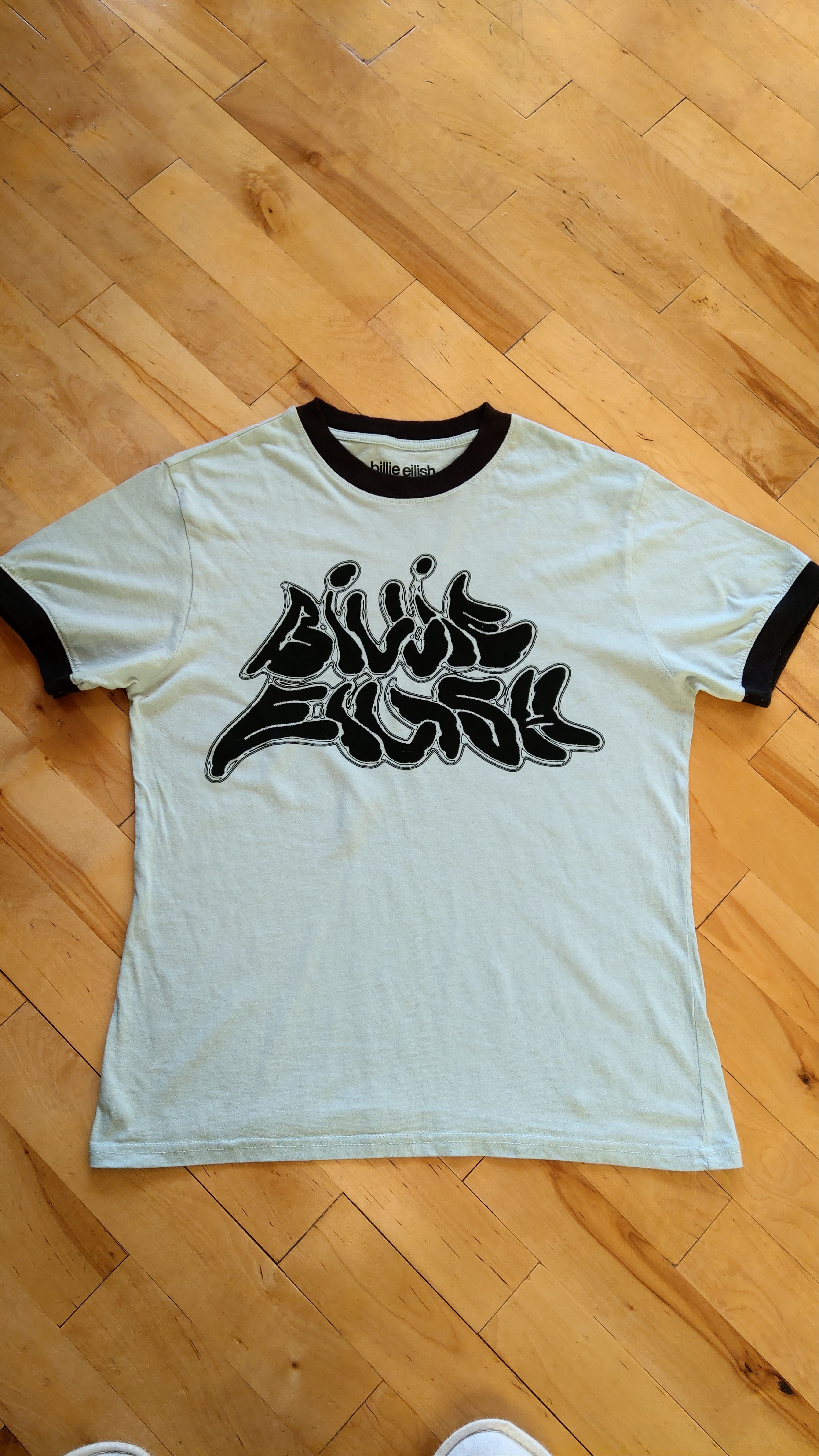 Band Tees Rare Billie Eilish Shirt Rare Drawing Tee M Size US M / EU 48-50 / 2 - 1 Thumbnail