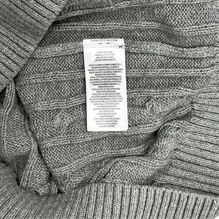 Polo Ralph Lauren Polo Ralph Lauren Men's Gray Cable. Size US L / EU 52-54 / 3 - 3 Thumbnail