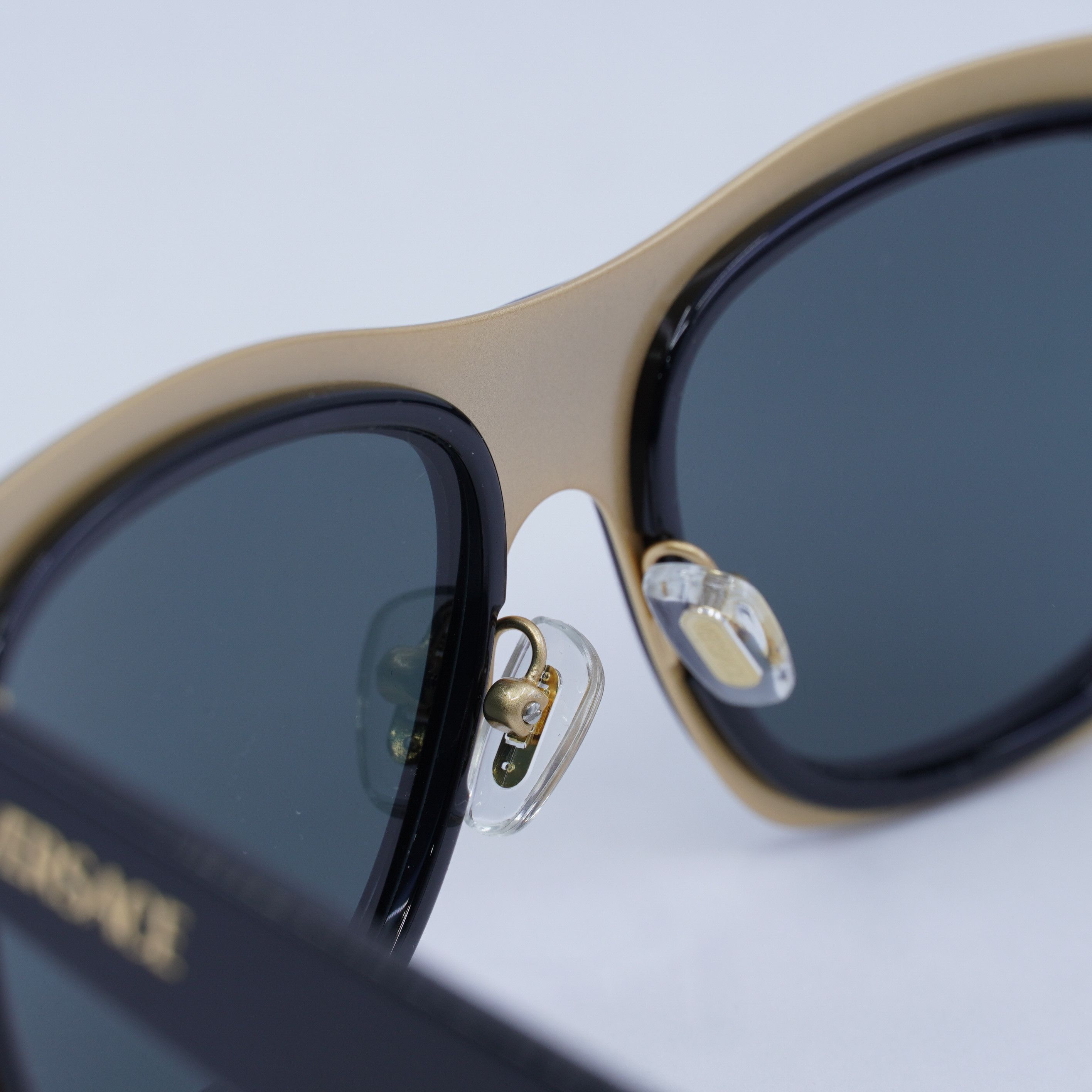 Versace Versace VE2272 GB1/87 Sunglasses Black/Gold Square Frame Size ONE SIZE - 7 Thumbnail