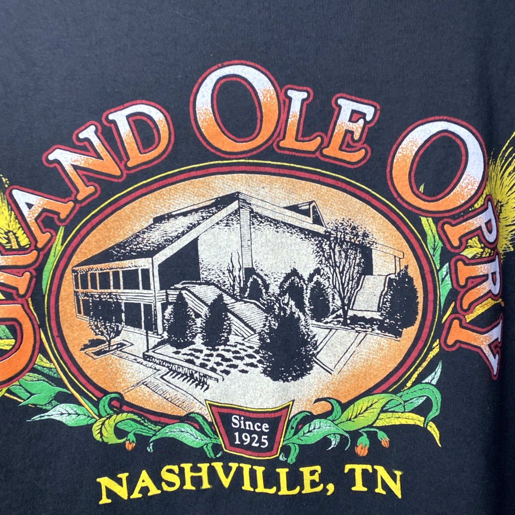 Vintage VINTAGE Best T-Shirt Grand Ole Opry Shirt Unisex XL Black 1990s USA Size US XL / EU 56 / 4 - 6 Thumbnail