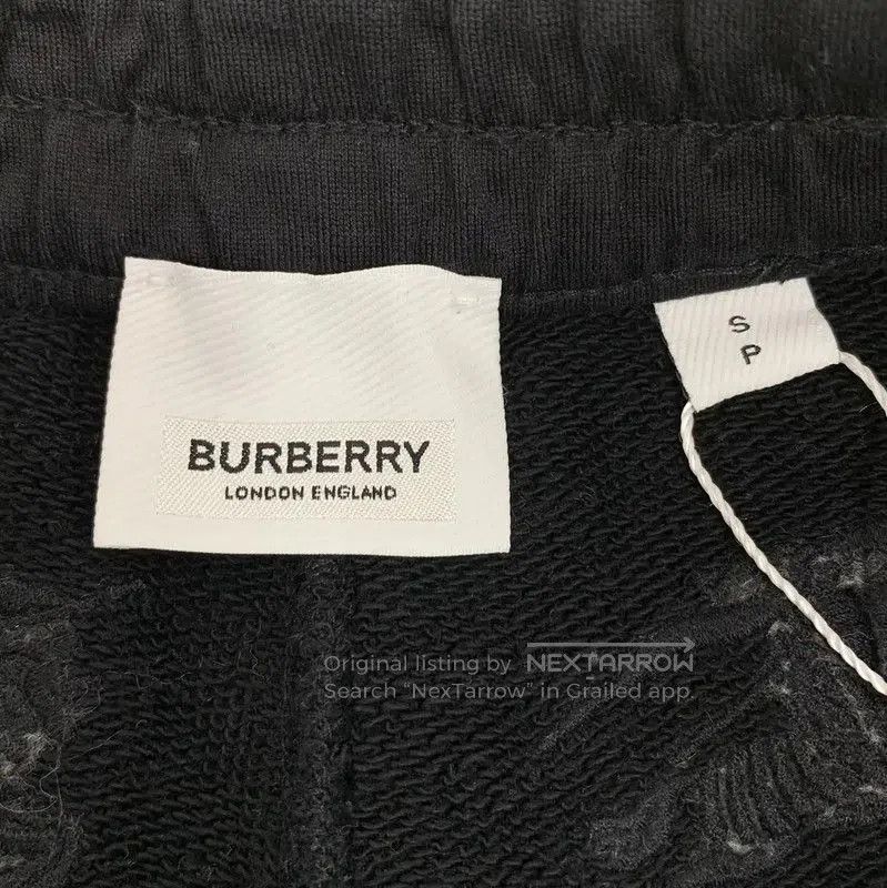 Burberry Burberry Black Cotton Relaxed Pants. Size 23" - 6 Thumbnail