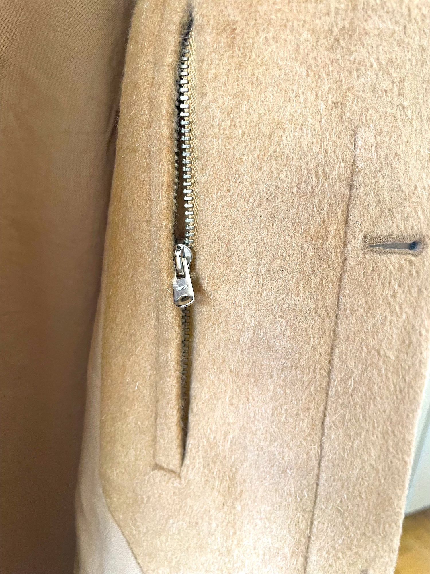 Norse Projects Sundsval Overcoat - Mohair Camel Size US S / EU 44-46 / 1 - 5 Thumbnail