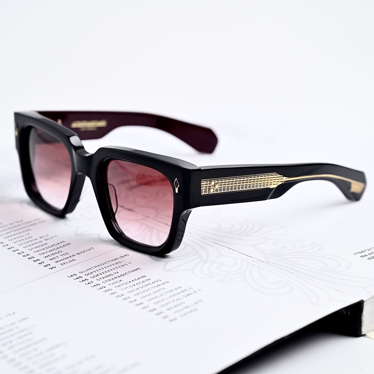 Jacques Marie Mage JACQUES MARIE MAGE ENZO EPOXY CHARLET SUNGLASSES Size ONE SIZE - 2 Thumbnail