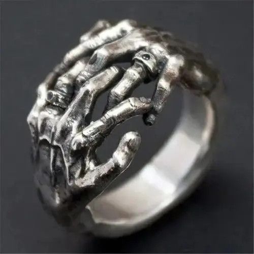 Jewelry × Vintage Skeleton Hand Ring Size ONE SIZE - 2 Thumbnail