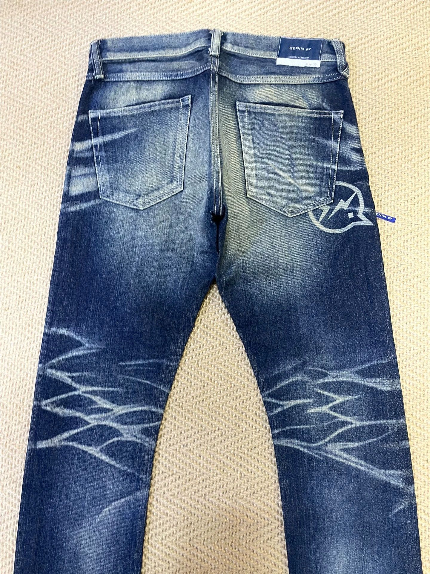 Vanquish VANQUISH & FRAGMENT Mud Wash Lightning Slim Jeans W30 Size US 30 / EU 46 - 4 Thumbnail