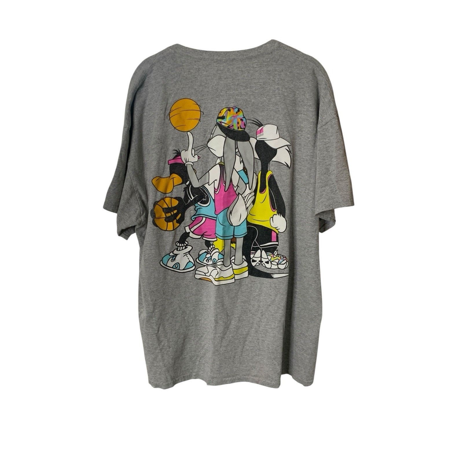 Warner Bros Warner Bros Vintage Looney Tunes Basketball T-Shirt XL Size US XL / EU 56 / 4 - 6 Thumbnail