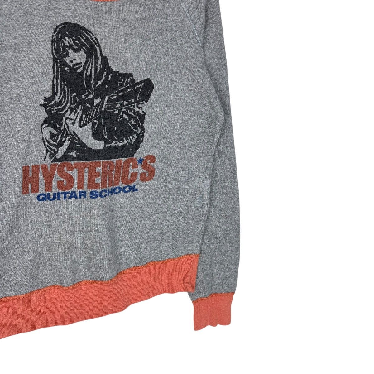Hysteric Glamour 🔥HYSTERIC GLAMOUR GUITAR ROCK CREWNECK SWEATSHIRT Size M / US 6-8 / IT 42-44 - 5 Thumbnail