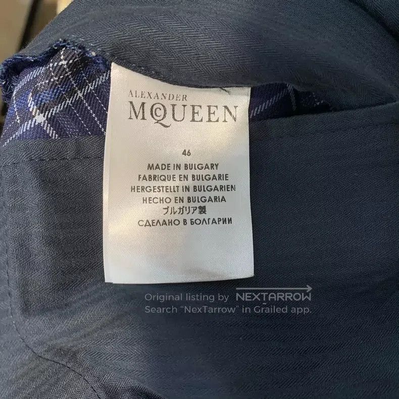 Alexander McQueen Alexander Mcqueen Plaid trousers Size US 30 / EU 46 - 4 Thumbnail