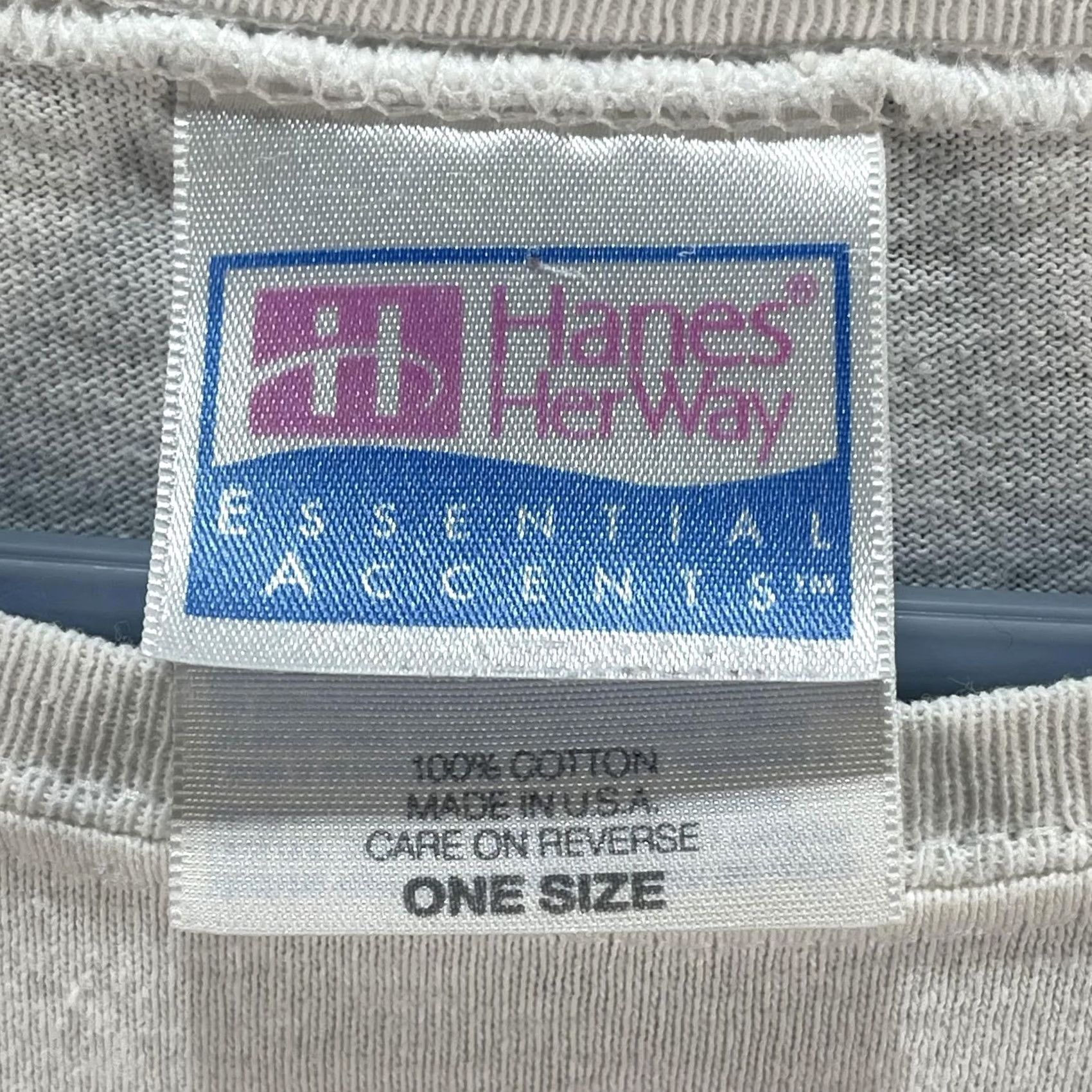 Vintage VINTAGE Barbara Mandrell Shirt Womens One Size White Crew Neck Short Sleeve 100% Cotton Alarm Clock 90s Music Retro Hanes Her Way Size ONE SIZE - 4 Thumbnail
