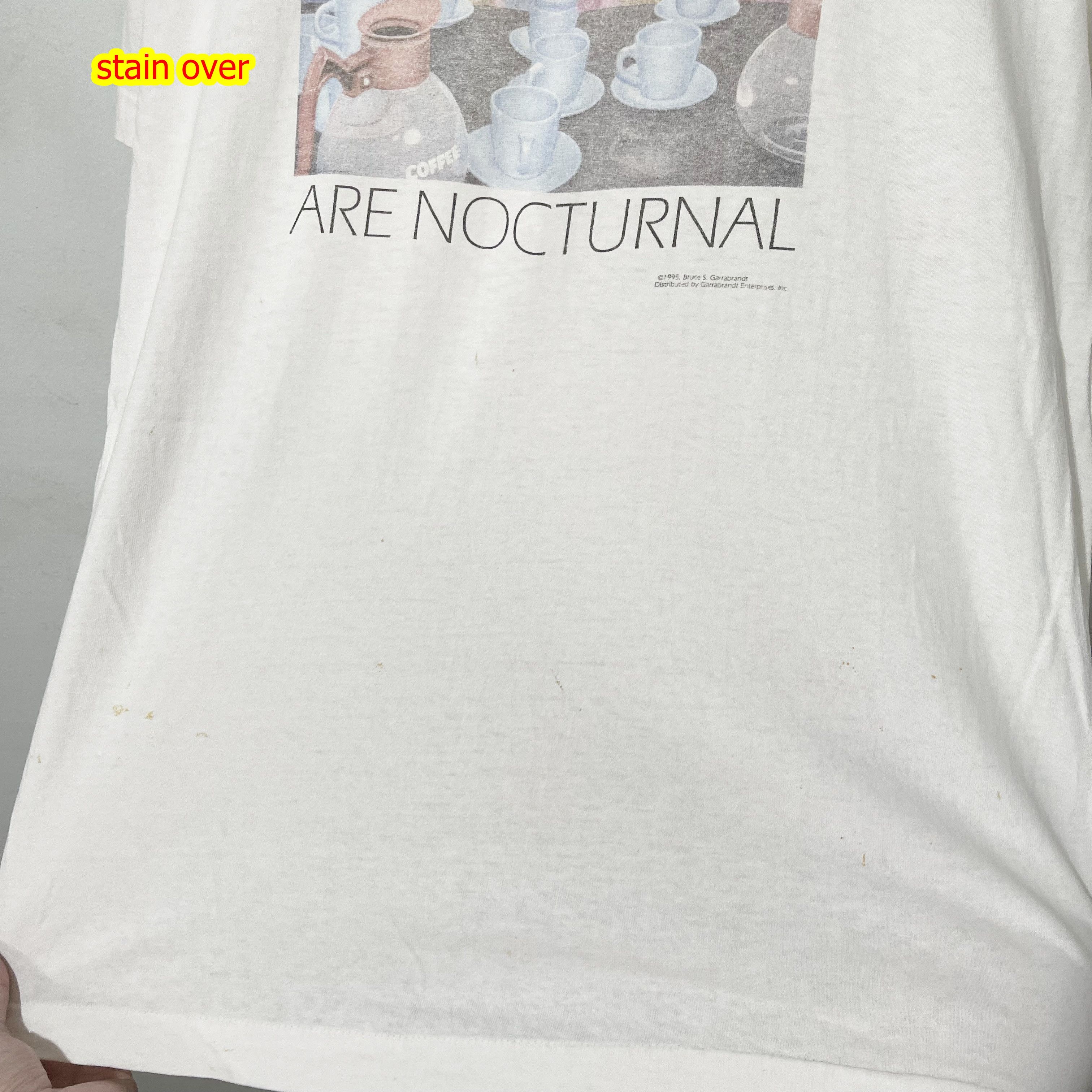 Vintage Vintage 1995 Why Owls are Nocturnal Shirt Size US L / EU 52-54 / 3 - 8 Thumbnail