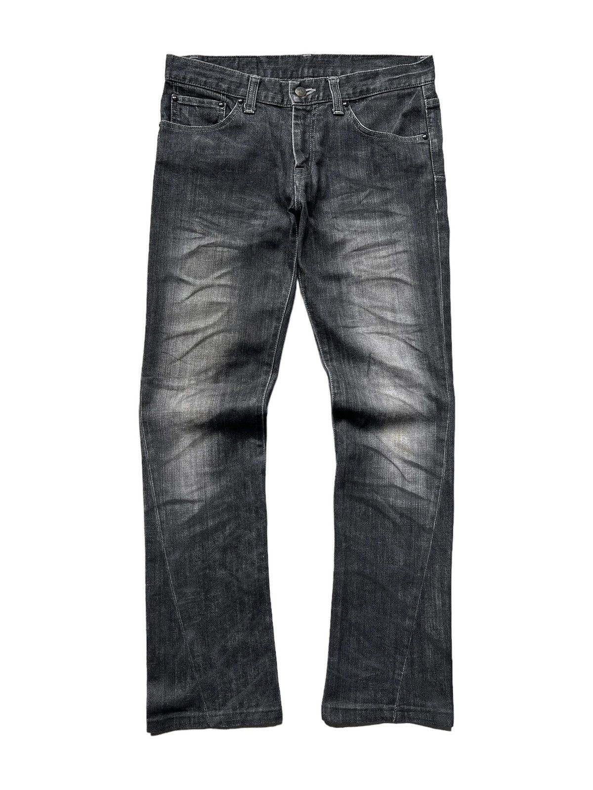 Tornado Mart Tornado Mart Goth Slim Flare Denim Size US 32 / EU 48 - 1 Thumbnail
