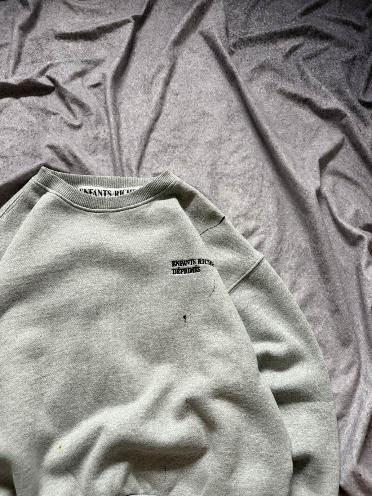 Enfants Riches Deprimes Enfants Riches Deprimes Distressed Logo Sweatshirt Sweater Size US S / EU 44-46 / 1 - 5 Thumbnail