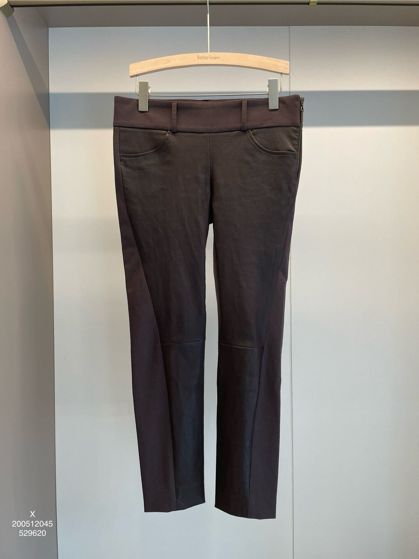 Brunello Cucinelli brunello cucinelli dark brown wool pants Size US 36 / EU 52 - 1 Thumbnail
