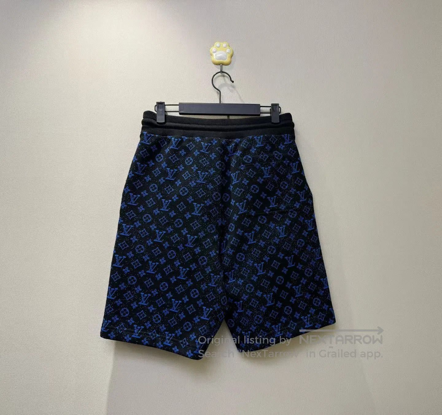 Louis Vuitton Louis Vuitton size M Blue Full Logo Shorts| Size US 27 - 4 Thumbnail