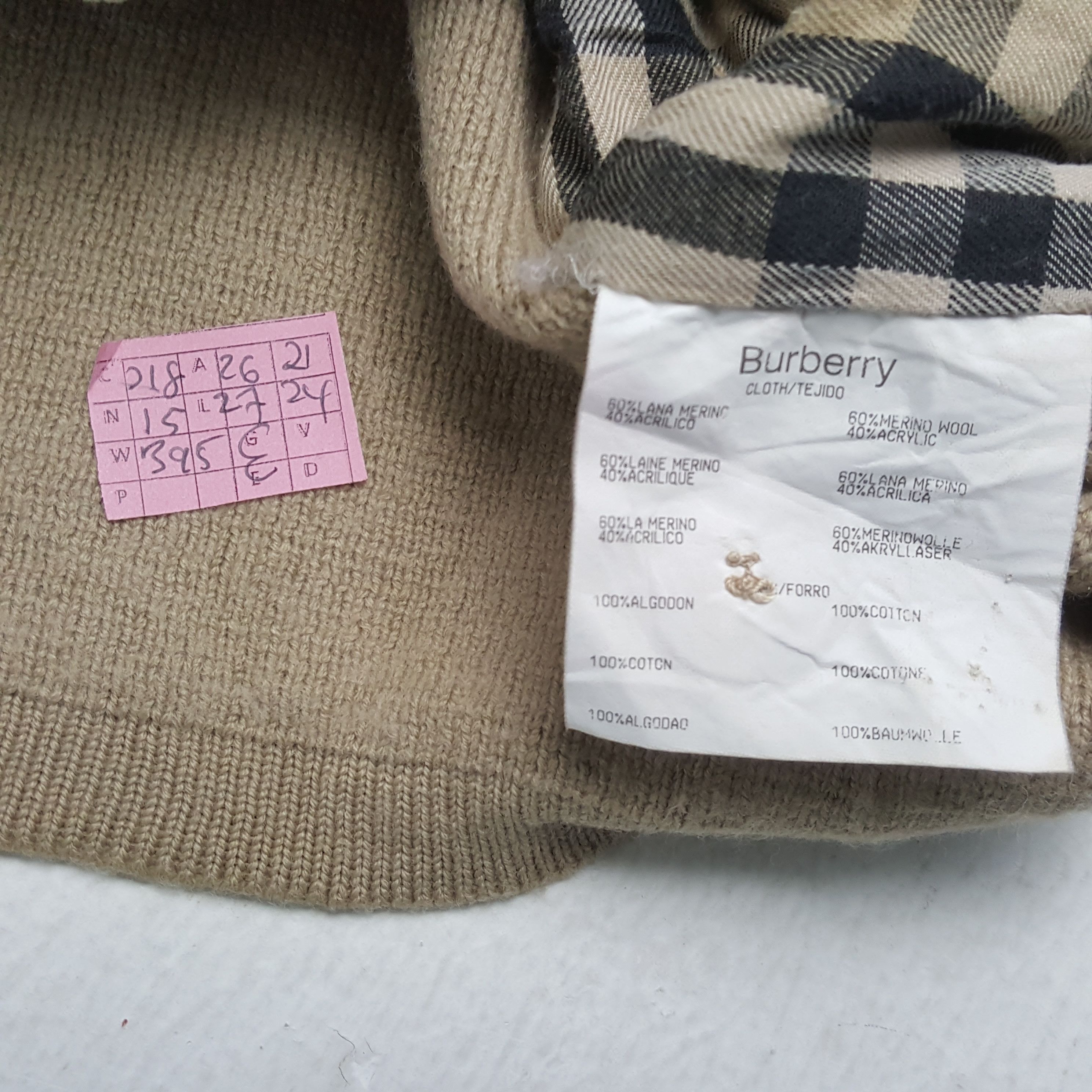 Burberry × Vintage BURBERRY LONDON Winter Style Custom Art Velvet Jacket Size US XL / EU 56 / 4 - 7 Thumbnail