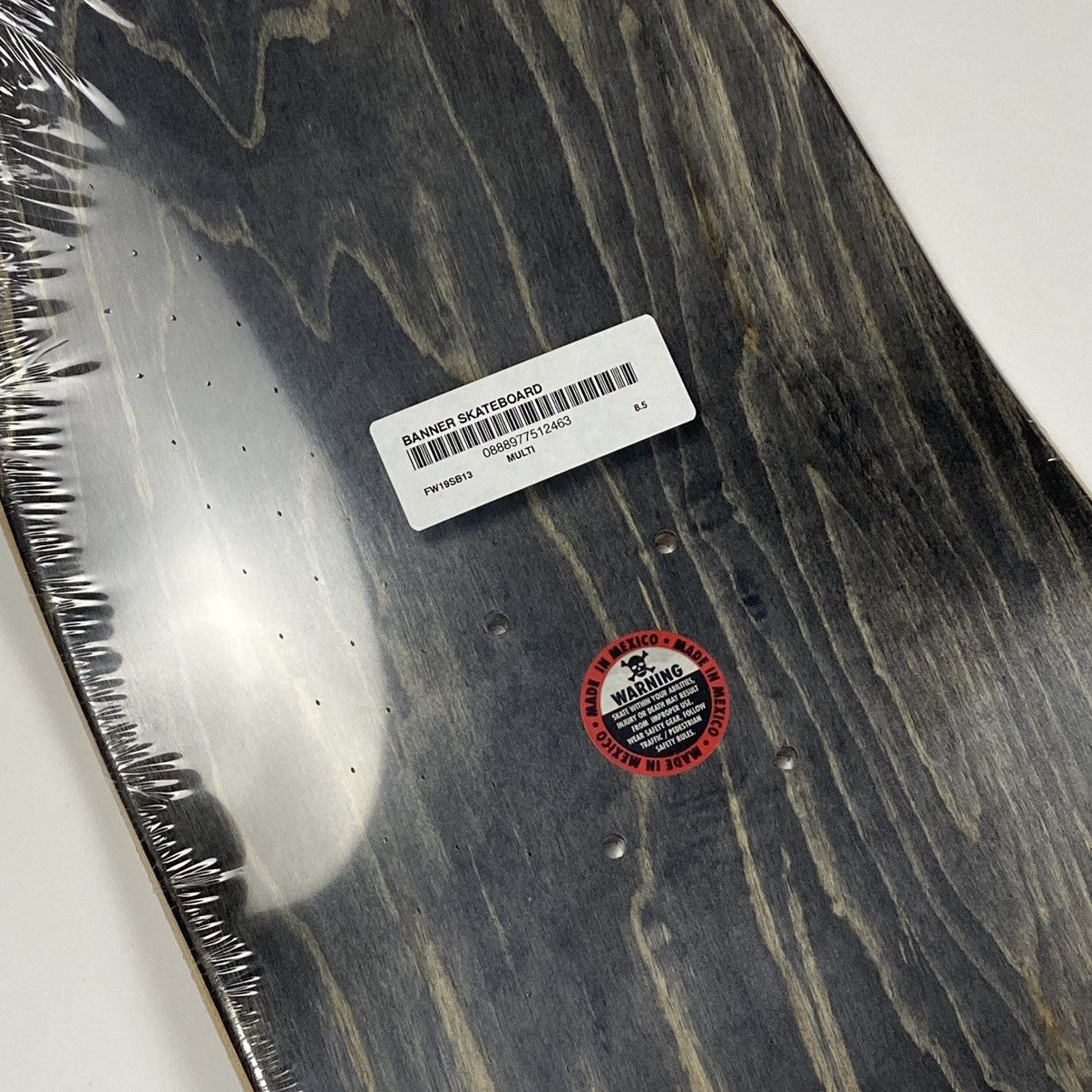 Supreme Supreme Banner Skateboard FW19 Size ONE SIZE - 4 Thumbnail