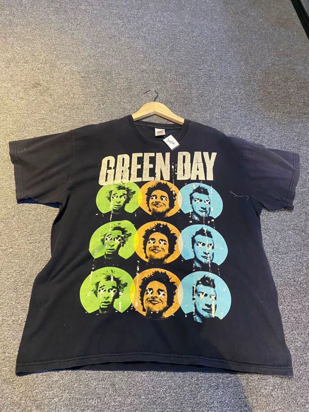 Fruit Of The Loom Green Day Vintage Shirt 🇺🇸 Size US M / EU 48-50 / 2 - 1 Thumbnail