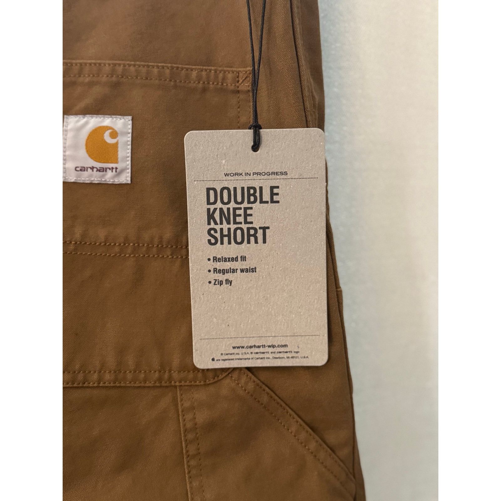 Carhartt Carhartt WIP Double Knee Short Hamilton Brown sz 30 x 0 Size US 30 / EU 46 - 6 Thumbnail