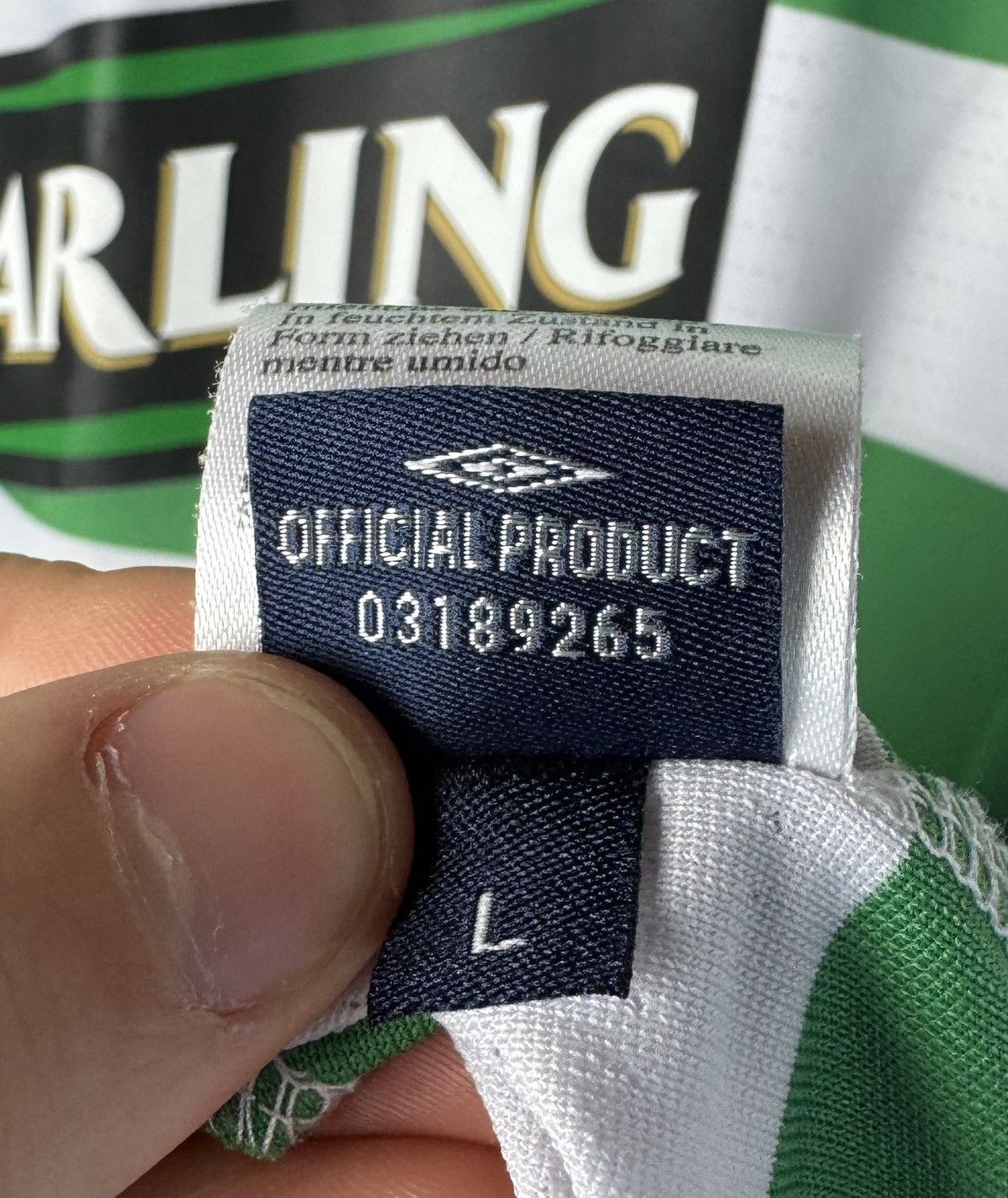 Umbro Celtic 2004 2006 Home Football Shirt Soccer Jersey Umbro Size US L / EU 52-54 / 3 - 15 Thumbnail