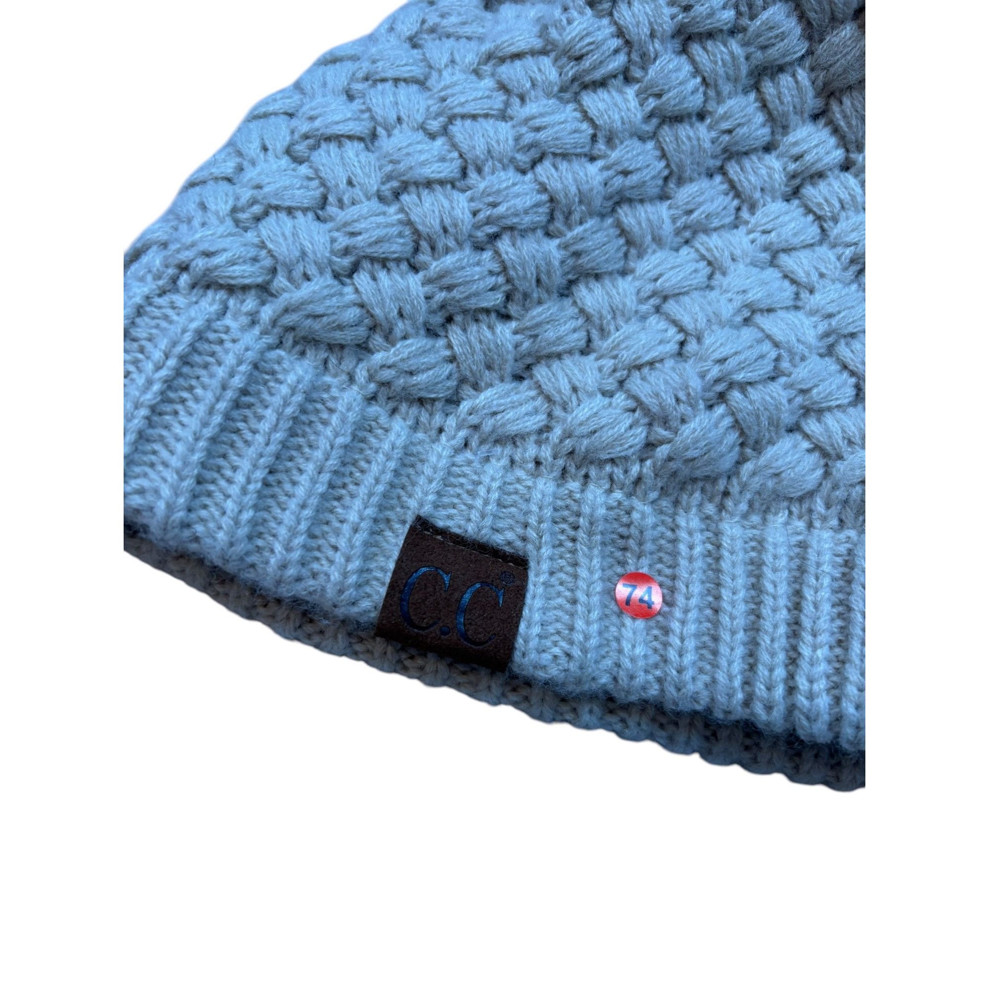 CCS C.C Knit Beanie Hat For Adults Soft Warm Winter Accessory Size ONE SIZE - 5 Thumbnail