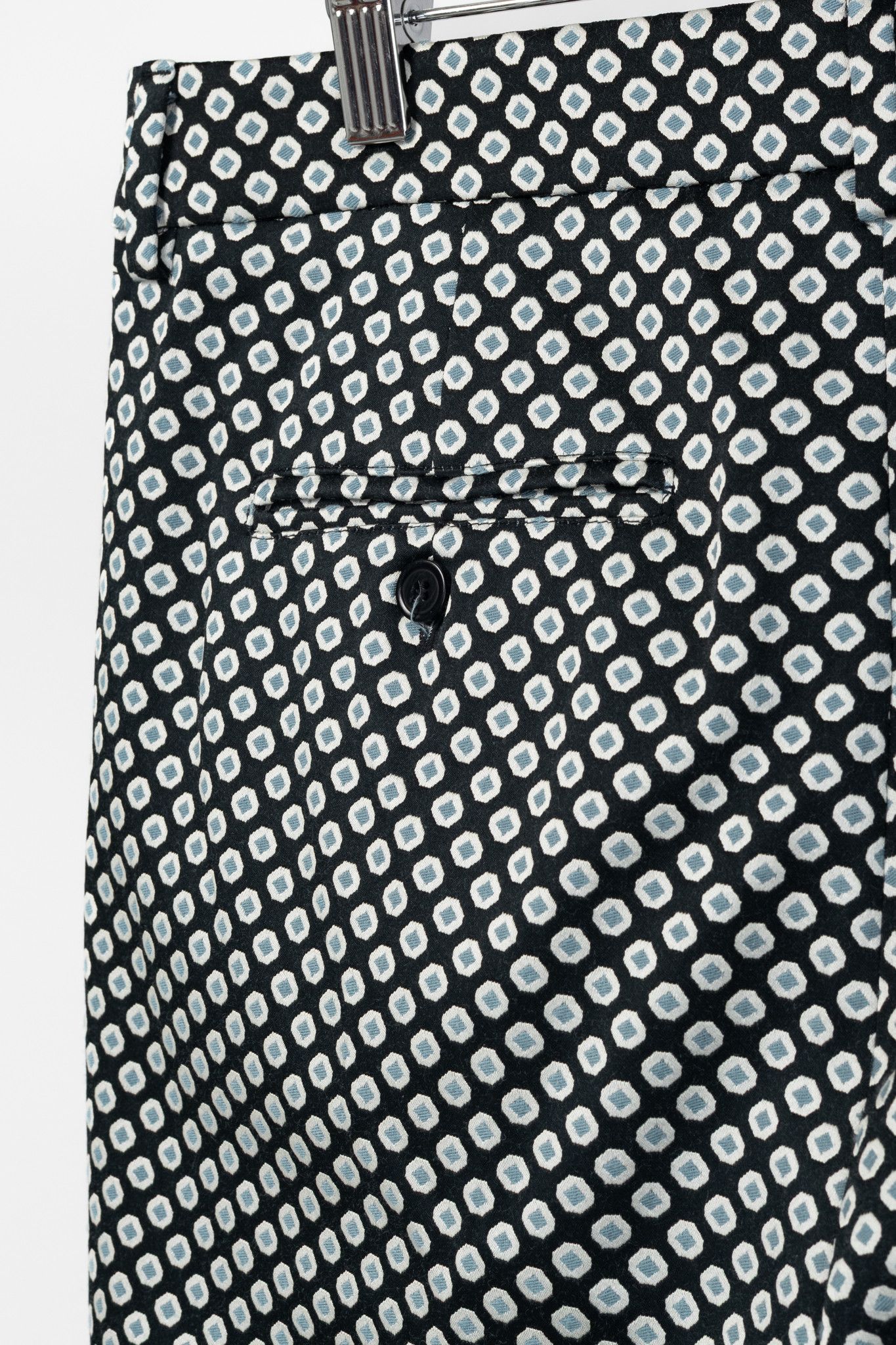 Weekend Max Mara Weekend Max Mara Capale Geometric High-Waisted Capri Size 32" / US 10 / IT 46 - 6 Thumbnail