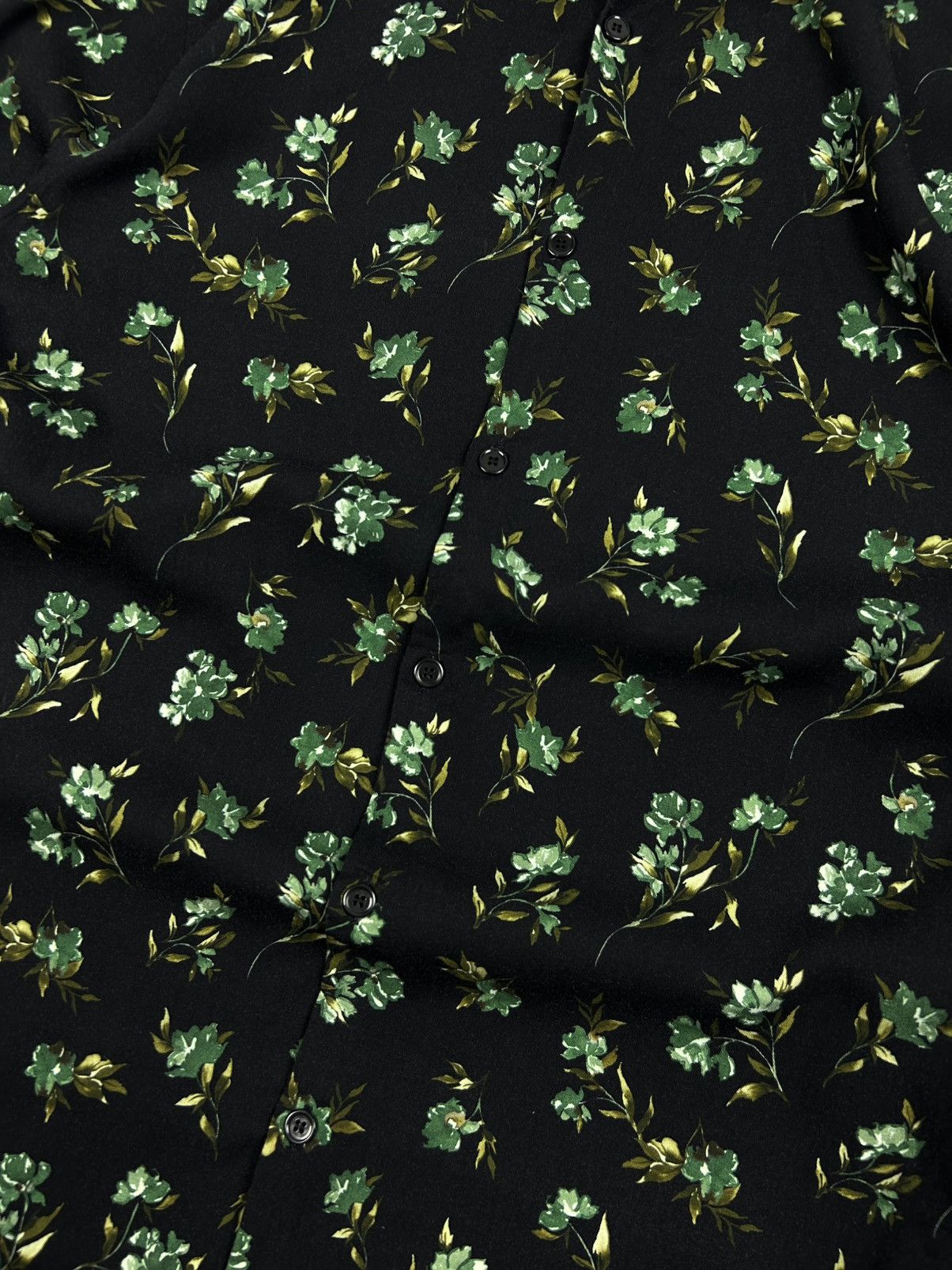 The Kooples The Kooples Shirt Floral Monogram Print Black Size s Rare Size US S / EU 44-46 / 1 - 4 Thumbnail
