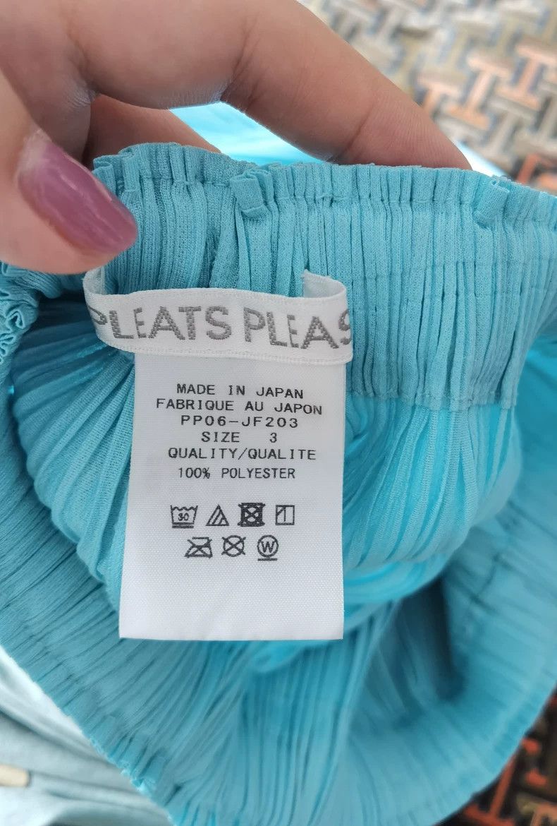 Issey Miyake issey miyake size:3 Blue pleated pants Size 42" / US 20 - 3 Thumbnail