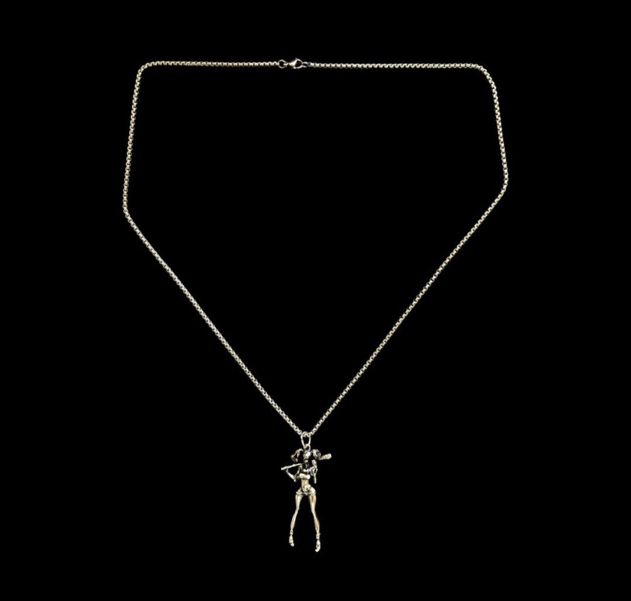 Jewelry Gothic Punk Girl Necklace Chain Size ONE SIZE - 2 Thumbnail