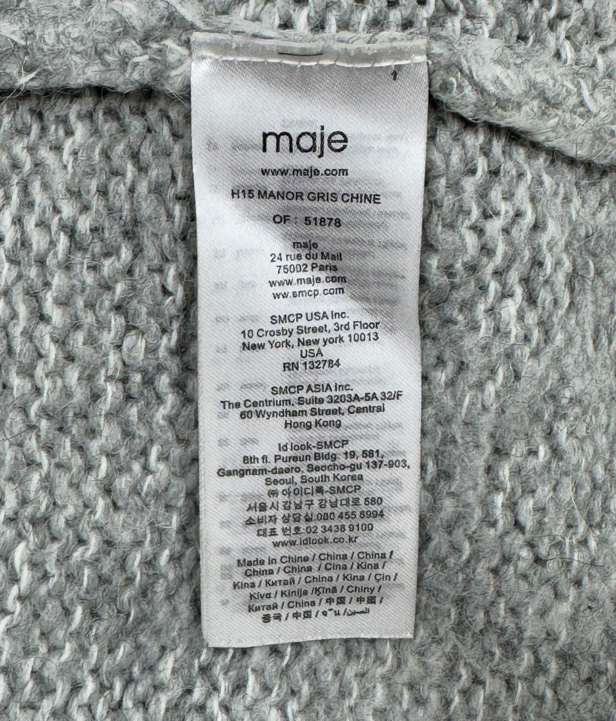 Maje Maje Beaded Sweater Knit Alpaca-Acrylic size 2 Size M / US 6-8 / IT 42-44 - 13 Thumbnail