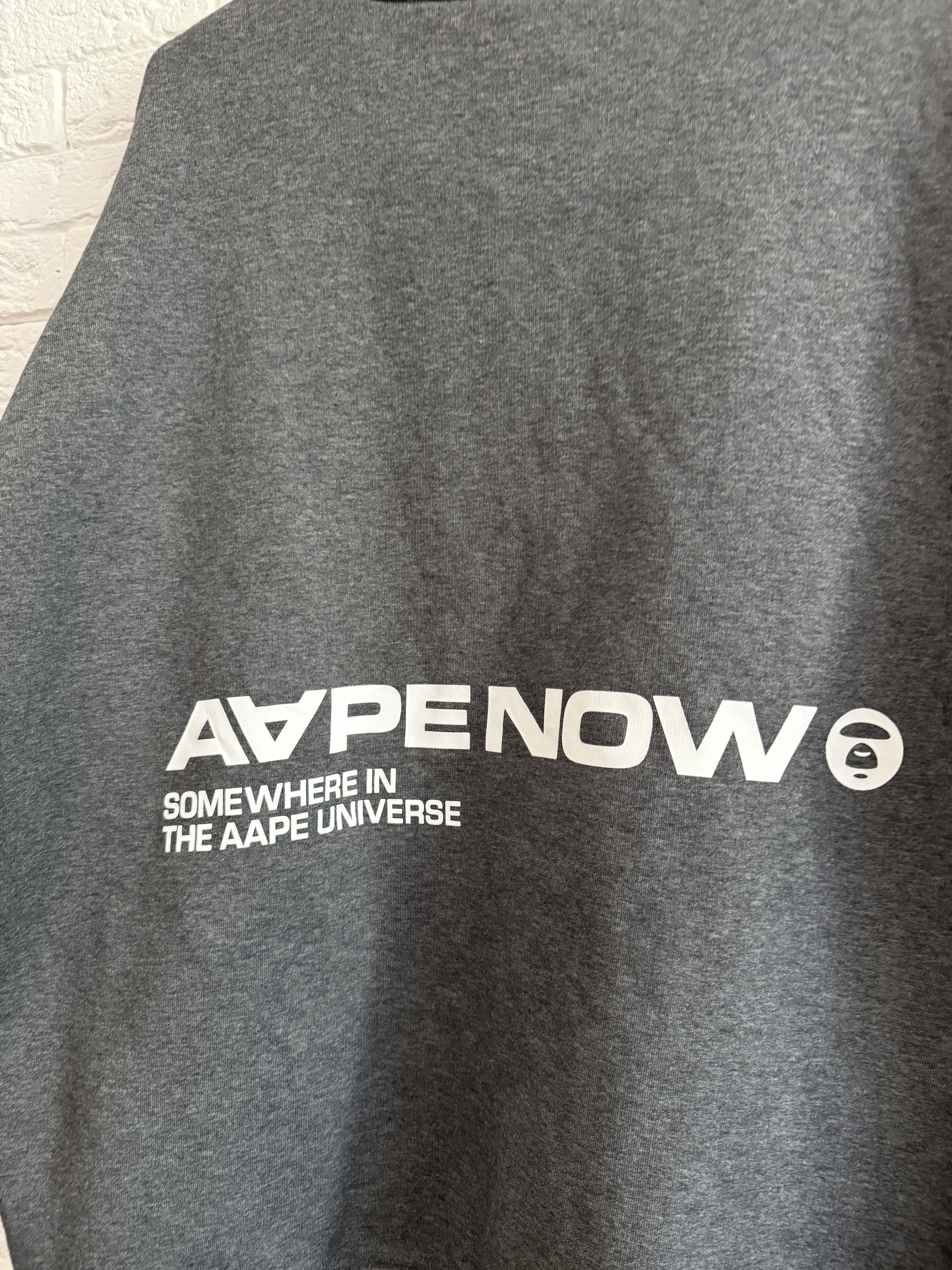 Aape Sweatshirt AApe Universe Big Logo Sz XL Size US XL / EU 56 / 4 - 7 Thumbnail