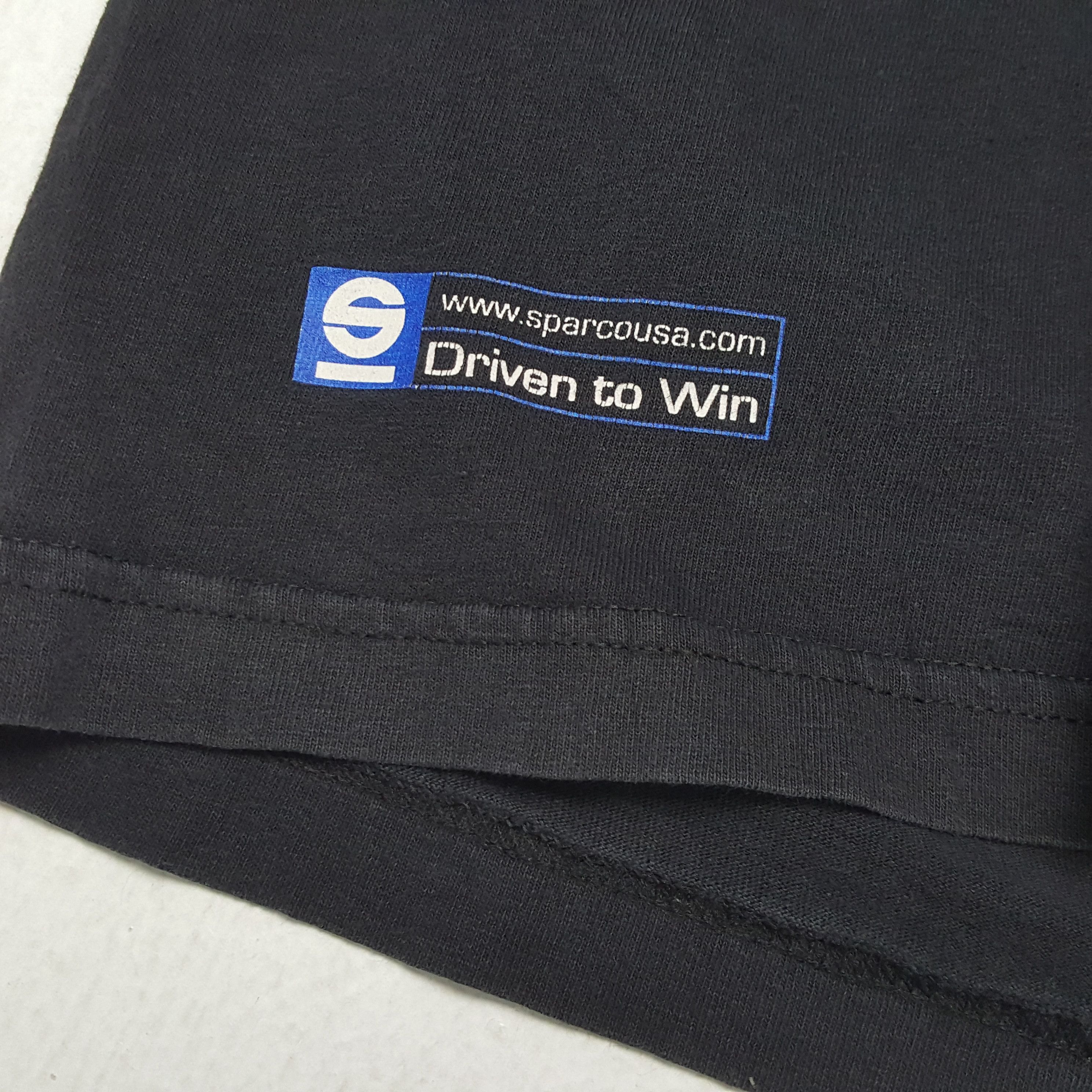 Vintage SPARCO Racing Style Backprint Design Tshirt Size US S / EU 44-46 / 1 - 6 Thumbnail