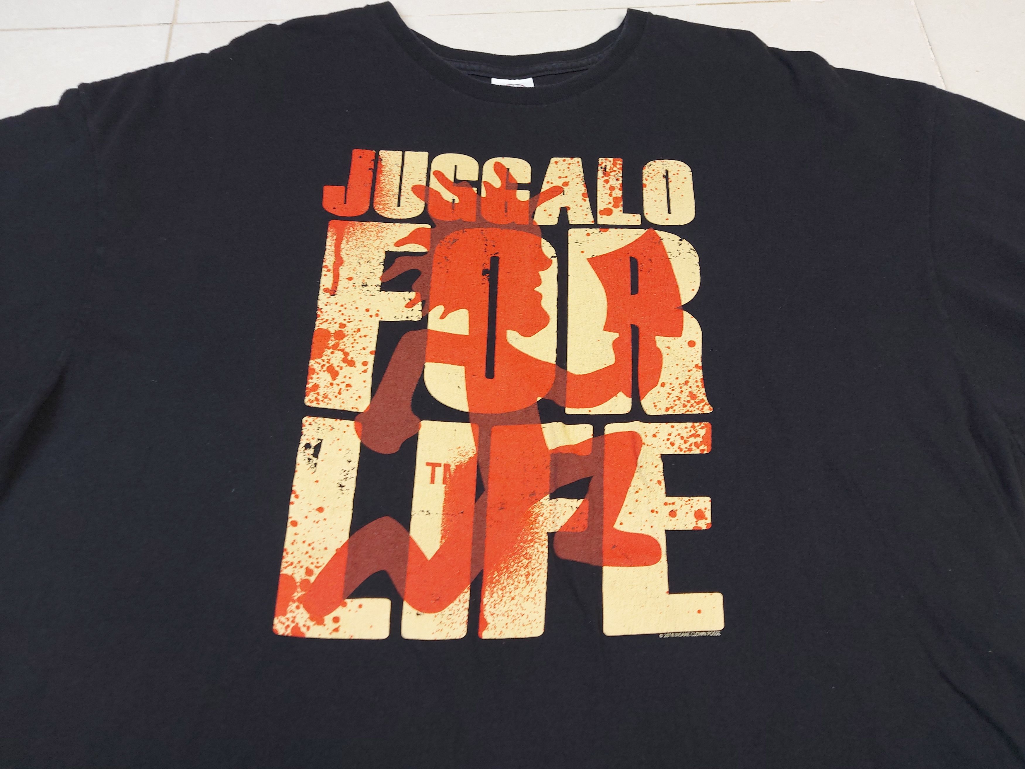 Rap Tees Official Insane Clown Posse Juggalo For Life Licensed TEE Size US XXL / EU 58 / 5 - 2 Thumbnail