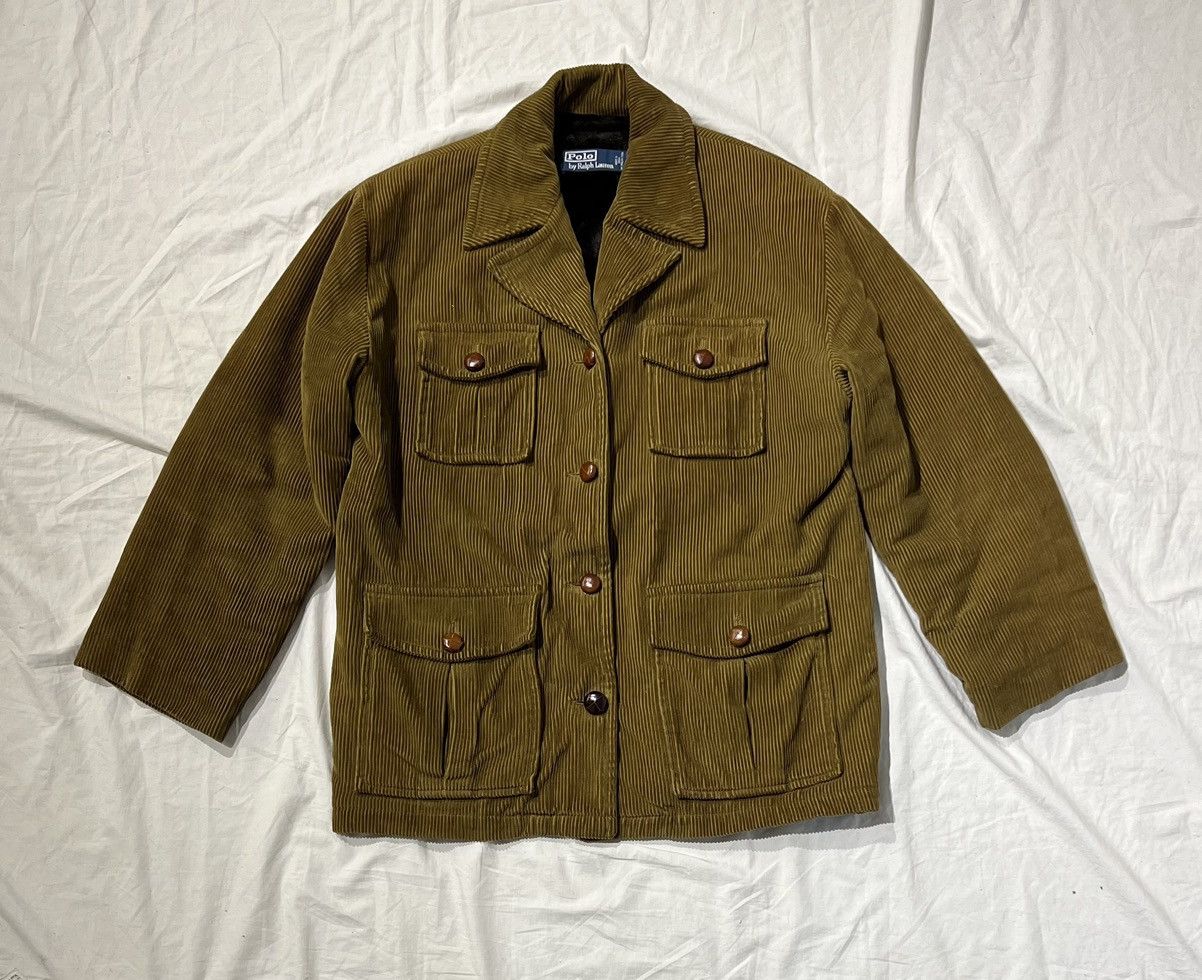 Polo Ralph Lauren × Ralph Lauren × Vintage Polo Ralph Lauren vintage corduroy jacket Size US S / EU 44-46 / 1 - 1 Thumbnail